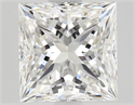 Diamante Natural 1.41 quilates, Princesa , Color E, claridad VVS1 y certificado GIA
