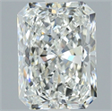 Natural Diamond 3.02 Carats, Radiant with  Cut, H Color, VVS1 Clarity and Certified by GIA