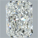 Natural Diamond 3.02 Carats, Radiant with  Cut, H Color, VVS1 Clarity and Certified by GIA