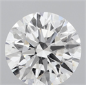 Del inventario de diamantes de laboratorio, 2.07 quilates, Redondo , Color E, claridad SI1 y certificado IGI
