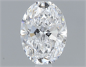 Diamante Natural 0.50 quilates, Ovalado , Color D, claridad VS1 y certificado GIA