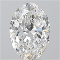 Diamante Natural 3.50 quilates, Ovalado , Color E, claridad VS2 y certificado GIA