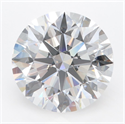 Del inventario de diamantes de laboratorio, 4.27 quilates, Redondo , Color D, claridad IF y certificado IGI
