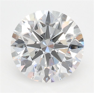 Picture of Lab Grown Diamond 1.59 Carats, Round with Ideal Cut, D Color, IF Clarity and Certified by IGI