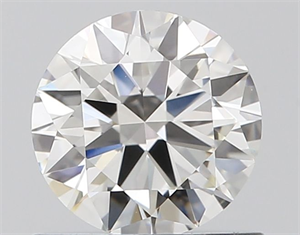 Picture of Natural Diamond 0.70 Carats, Round with Very Good Cut, I Color, VVS2 Clarity and Certified by GIA