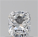 Diamante Natural 0.50 quilates, Del cojín , Color E, claridad VVS2 y certificado GIA