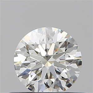 Foto Diamante Natural 0.47 quilates, Redondo , Color I, claridad IF y certificado GIA de