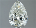 Natural Diamond 1.40 Carats, Pear with  Cut, I Color, SI1 Clarity and Certified by IGI
