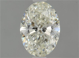 Foto Diamante Natural 0.74 quilates, Ovalado , Color K, claridad VS1 y certificado GIA de