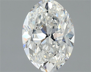 Picture of Natural Diamond 1.00 Carats, Oval with  Cut, F Color, VS1 Clarity and Certified by GIA