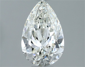 Picture of Natural Diamond 0.91 Carats, Pear with  Cut, H Color, VS2 Clarity and Certified by IGI