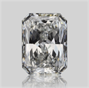 Natural Diamond 0.70 Carats, Radiant with  Cut, E Color, IF Clarity and Certified by GIA