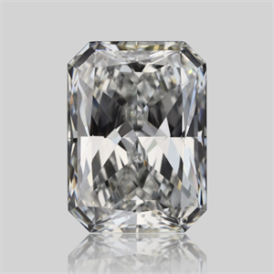 Picture of Natural Diamond 0.70 Carats, Radiant with  Cut, E Color, IF Clarity and Certified by GIA