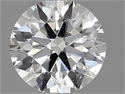 Natural Diamond 0.82 Carats, Round with Excellent Cut, D Color, SI2 Clarity and Certified by GIA