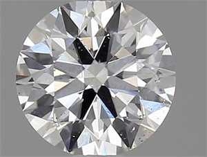 Picture of Natural Diamond 0.82 Carats, Round with Excellent Cut, D Color, SI2 Clarity and Certified by GIA