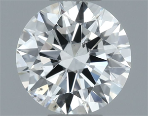 Foto Diamante Natural 0.60 quilates, Redondo , Color H, claridad SI1 y certificado GIA de