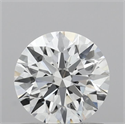 Lab Grown Diamond 0.87 Carats, Round with Ideal Cut, D Color, IF Clarity and Certified by IGI