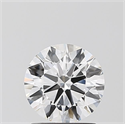 Lab Grown Diamond 1.29 Carats, Round with Ideal Cut, F Color, VS1 Clarity and Certified by IGI