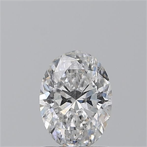 Foto Diamante Natural 1.01 quilates, Ovalado , Color D, claridad SI2 y certificado GIA de