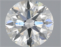Natural Diamond 1.01 Carats, Round with Excellent Cut, I Color, VS1 Clarity and Certified by GIA