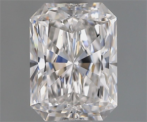 Picture of Natural Diamond 1.01 Carats, Radiant with  Cut, E Color, VS1 Clarity and Certified by GIA