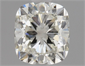 Natural Diamond 0.92 Carats, Cushion with  Cut, L Color, VVS1 Clarity and Certified by GIA