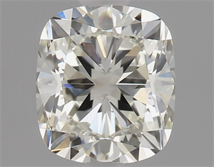 Picture of Natural Diamond 0.92 Carats, Cushion with  Cut, L Color, VVS1 Clarity and Certified by GIA