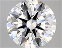 Del inventario de diamantes de laboratorio, 5.48 quilates, Redondo , Color D, claridad VVS2 y certificado IGI