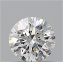 Natural Diamond 0.70 Carats, Round with Excellent Cut, G Color, IF Clarity and Certified by GIA