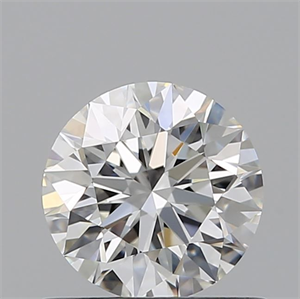 Picture of Natural Diamond 0.70 Carats, Round with Excellent Cut, G Color, IF Clarity and Certified by GIA