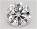 Lab Grown Diamond 5.49 Carats, Round with Ideal Cut, G Color, VVS2 Clarity and Certified by IGI