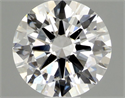 Natural Diamond 0.45 Carats, Round with Excellent Cut, G Color, SI1 Clarity and Certified by GIA