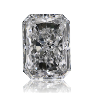 Picture of Natural Diamond 0.70 Carats, Radiant with  Cut, E Color, VVS1 Clarity and Certified by GIA