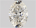 Diamante Natural 0.80 quilates, Ovalado , Color I, claridad VVS1 y certificado GIA
