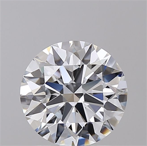 Picture of Lab Grown Diamond 1.52 Carats, Round with Excellent Cut, E Color, VVS2 Clarity and Certified by GIA