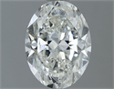 Diamante Natural 1.31 quilates, Ovalado , Color G, claridad SI1 y certificado IGI