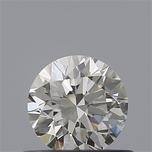 Picture of Natural Diamond 0.47 Carats, Round with Excellent Cut, G Color, IF Clarity and Certified by IGI