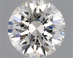 Foto Diamante Natural 0.56 quilates, Redondo , Color H, claridad SI1 y certificado GIA de