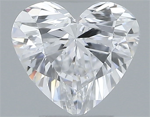 Picture of Natural Diamond 0.32 Carats, Heart with  Cut, D Color, VVS2 Clarity and Certified by GIA