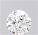 Lab Grown Diamond 1.07 Carats, Round with Ideal Cut, D Color, VVS1 Clarity and Certified by IGI