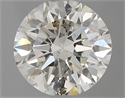 Diamante Natural 1.04 quilates, Redondo , Color I, claridad SI2 y certificado HRD