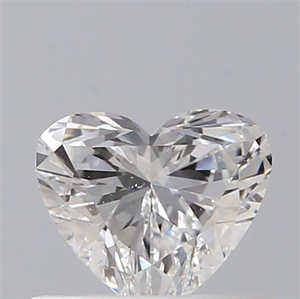 Picture of Natural Diamond 0.41 Carats, Heart with  Cut, D Color, SI1 Clarity and Certified by GIA