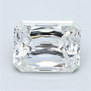 Foto Diamante Natural 1.50 quilates, Radiante , Color I, claridad VS2 y certificado GIA de