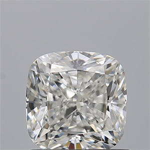 Foto Diamante Natural 0.91 quilates, Del cojín , Color G, claridad VVS2 y certificado GIA de