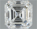 Natural Diamond 0.50 Carats, Asscher with  Cut, G Color, VS2 Clarity and Certified by GIA