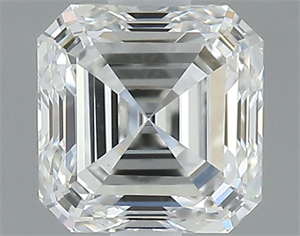 Picture of Natural Diamond 0.50 Carats, Asscher with  Cut, G Color, VS2 Clarity and Certified by GIA