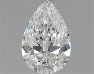 Foto Diamante Natural 0.90 quilates, De pera , Color D, claridad VVS2 y certificado GIA de