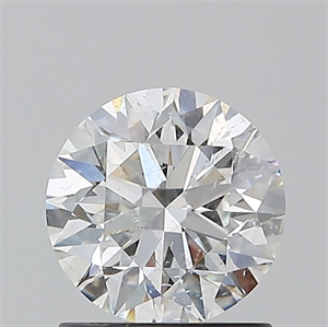 Picture of Natural Diamond 1.13 Carats, Round with Excellent Cut, F Color, I1 Clarity and Certified by GIA