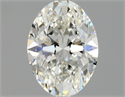 Diamante Natural 0.90 quilates, Ovalado , Color H, claridad VVS1 y certificado GIA