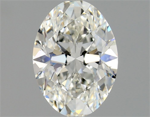 Picture of Natural Diamond 0.90 Carats, Oval with  Cut, H Color, VVS1 Clarity and Certified by GIA